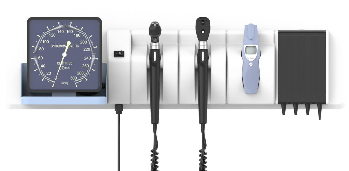 Sistema de diagnóstico facial de montaje en pared YSENT-U100S — imagen 1