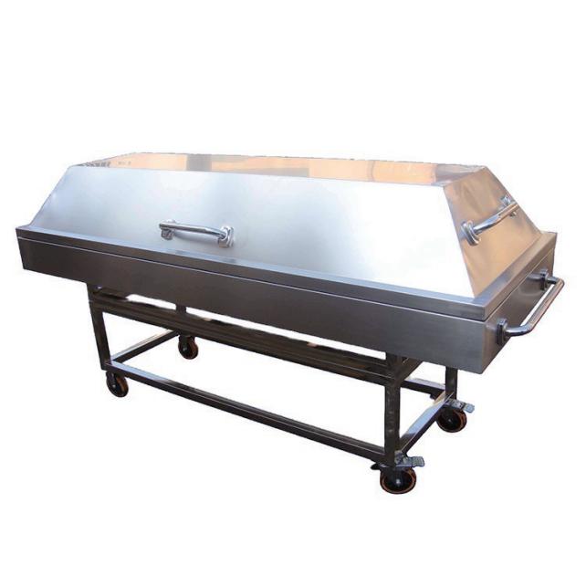 Cadáver de acero inoxidable YSTSC-2D carrito — imagen 1